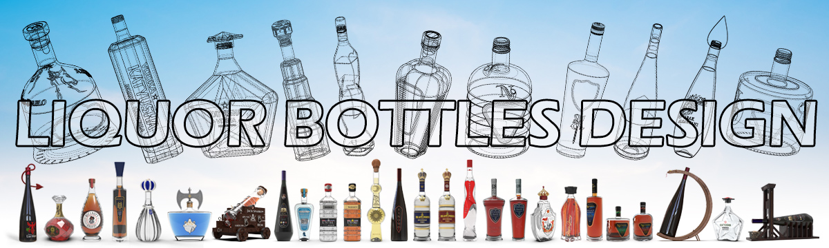 Best 3D  Liquor Bottle Designs